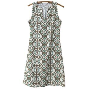 Ellie Kay Sleeveless Dress A-line with modest V neckline Size S